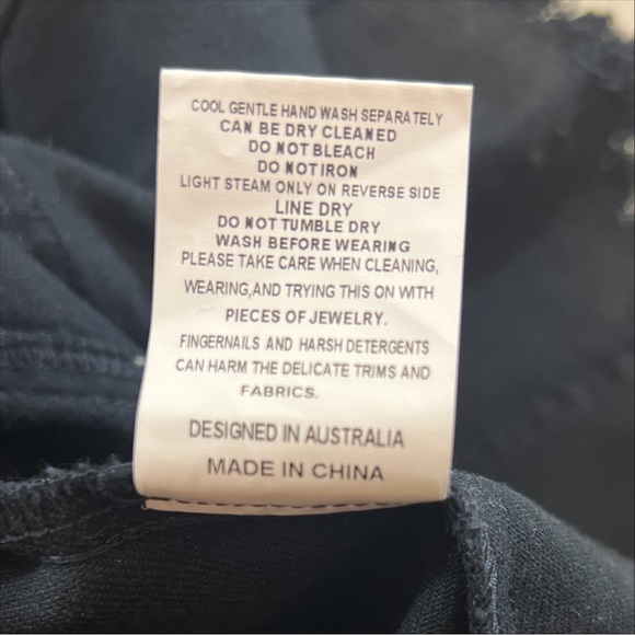 REVOLVE Elliatt Elegy Dress Black Denim Dress Worn on Young & the Restle… - Picture 7 of 8